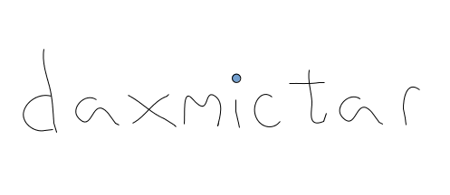 My online alias, daxmictar